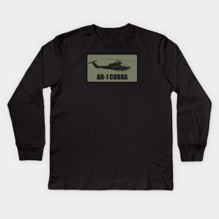 AH-1 Cobra Patch Kids Long Sleeve T-Shirt